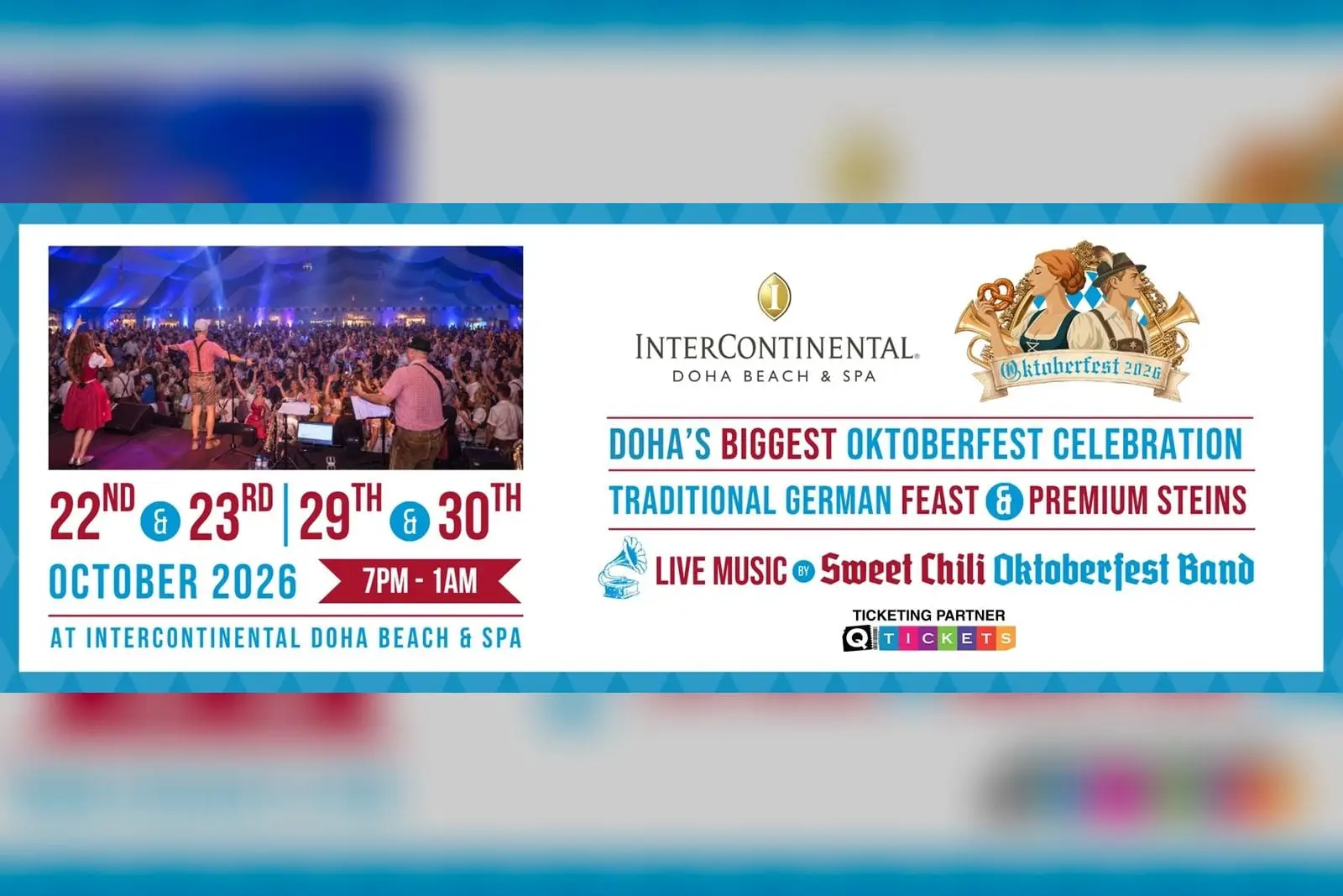 Oktoberfest at InterContinental Doha Beach & Spa