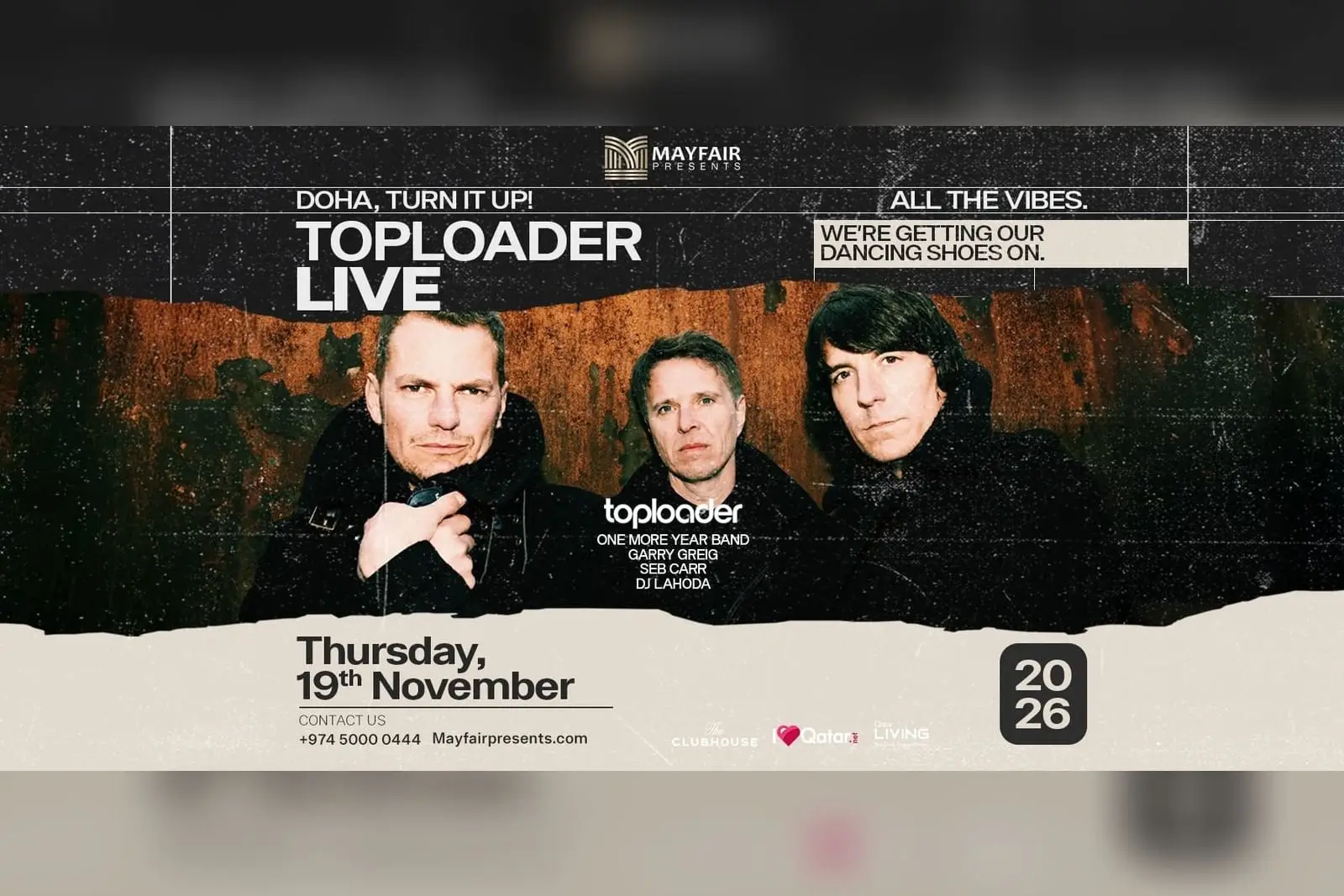 Mayfair Presents: Toploader Live