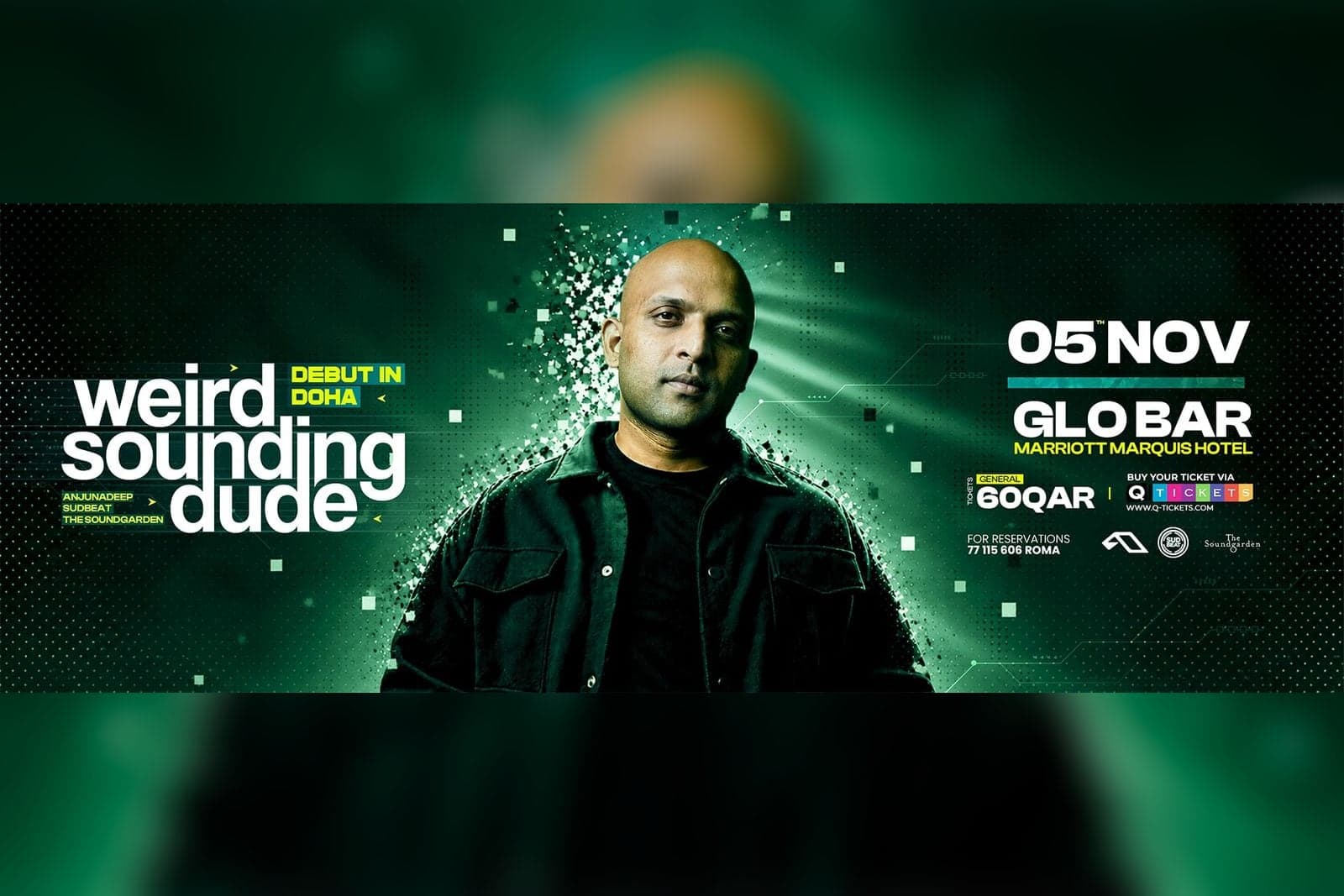 Weird Sounding Dude — Debut in Doha